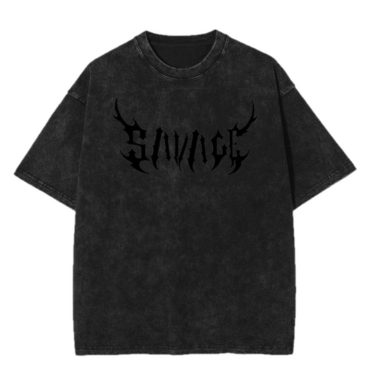 oversized SAVAGE tees